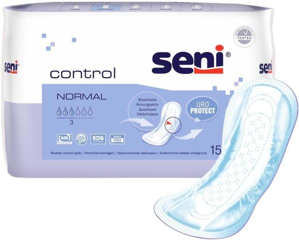 Einlagen Seni Control Normal, 15 Stk.